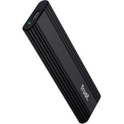 Caixa Externa USB-C p/ Discos Rígidos SSD M.2 (Preto) - TRUST