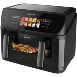 Fritadeira Air Fryer Cecofry&Grill Duoheat 1000 2200W 10L - CECOTEC