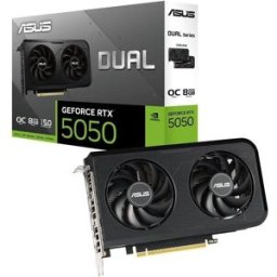 Placa gráfica ASUS Dual GeForce RTX 5050 OC 8GB GDDR6 Reflex 2 RTX AI DLSS4