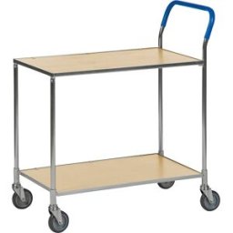 Kongamek Mesa com rodas COMFORT , prateleiras com imitação de bétula, CxLxA 840 x 435 x 900 mm, a partir de 2 unid., Mesa com rodas COMFORT, prateleiras com imitação de bétula, CxLxA 840 x 435 x 900 mm, a partir de 2 unid. Formato versátil. Superfície fác