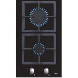 CATA PLACA DOMINO CRISTAL GAS 30CM
