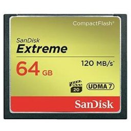 Cartão de Memória Extreme CF 64GB - SANDISK