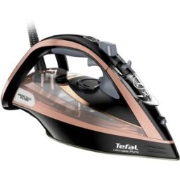 Ferro de Engomar a Seco e a Vapor Ultimate Pure FV9845 3200W (Preto/Cobre) - TEFAL