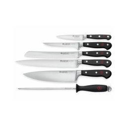 Wüsthof - Conjunto de facas de cozinha CLASSIC 6 peças preto