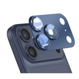 Protetor de Camara Iphone 17 Pro Max em Aluminio Azul