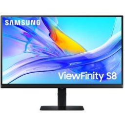 Monitor Profesional Samsung ViewFinity S8 S27D800UAU 27"/ 4K/ Regulable en altura/ Negro