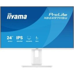 MONITOR IIYAMA PANTALLA PARA PC 60,5 CM (23,8") 1920 X 1080 PIXELES FULL HD LED PANEL IPS COLOR BLANCO AJUSTABLE HDMI DISPLAYPORT USB - 1405916
