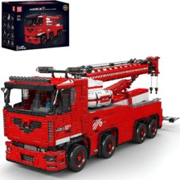 Mould King 19008s Camião de Reboque RC – Camião de reboque telecomandado