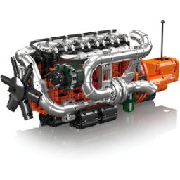 Mould King 10200 - Mould King Motor de Camião