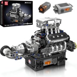 Mould King 10206 V8 – Série de motores Mould King