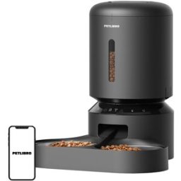Dispensador de Comida Inteligente Granary 5L WiFi c/ 2 Taças (Preto) - PETLIBRO