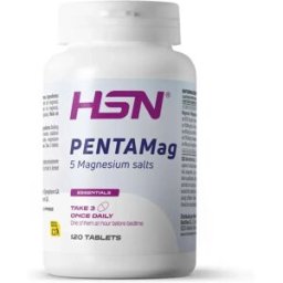 HSN PENTAMag (5 sales de magnésio) - 120 comprimidos - Minerais - Tabletas - 120 Serviços