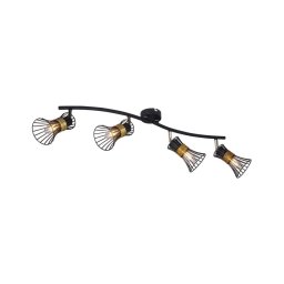 Globo 54814-4 - Foco PURRA 4xE14/40W/230V