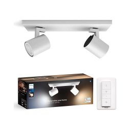 Philips - Foco LED com regulação Hue RUNNER 2xGU10/4,2W/230V + CR branco