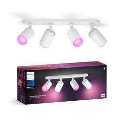 Philips - LED RGBW Foco com regulação Hue FUGATO 4xGU10/4,2W/230V branco