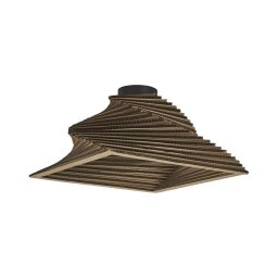Ledvance - Iluminação de teto DECOR CARDBOARD 1xE27/15W/230V 40x40 cm