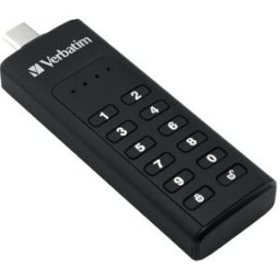 Pen Drive 49431 64 GB USB Type-C 3.2 Gen 1 (3.1 Gen 1) (Preto)- VERBATIM