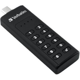 Pen Drive 32GB USB Type-C 3.2 Gen 1 (Preto) - VERBATIM