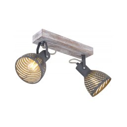 Globo 54661-2 - Foco MORI 2xE27/40W/230V