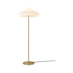 Halo Design 745050 - Candeeiro de pé PARIS 1xE27/40W/230V latão/branco/carvalho