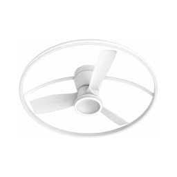 Fulgur s-43048 - Ventilador LED dimerizável THORA LED/50W/230V 2700-5000K branco + controlo remoto