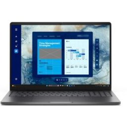 Dell Pro 16 PC16250 - AI PC - Intel Core 5 - 120U / até 5 GHz - Win 11 Pro - Intel Graphics - 16 GB RAM - 512 GB SSD NVMe - 16" IPS 1920 x 1200 (Full HD Plus) - Gigabit Ethernet - Wi-Fi 6E - magnetite - BTS - com 1 Ano Básico no local
