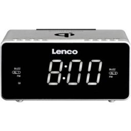 RÁDIO RELÓGIO LENCO CR550 CINZA