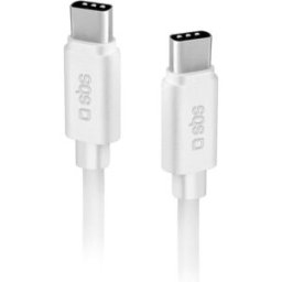 CABO TELEMÓVEL SBS USB-C 1.5M WHT