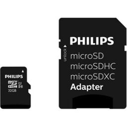 MEMÓRIA MICRO-SD PHILIPS 32GB CL 10