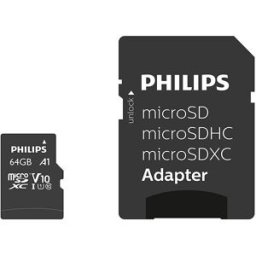 MEMÓRIA MICRO-SD PHILIPS 64GB CL 10
