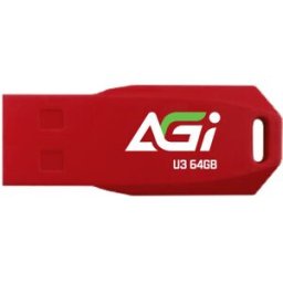 MEMÓRIA USB AGI 64GB RED 3.2