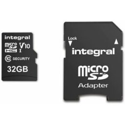 MEMÓRIA MICRO-SD INTEGRAL 32GB 4K V30
