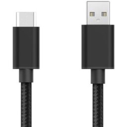 CABO TELEMÓVEL TECH FUZZION TYPE-C BLK