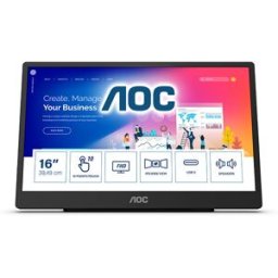 MONITOR PORTÁTIL LED AOC 16T2