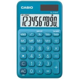CALCULADORA BOLSO CASIO SL-310UC AZUL