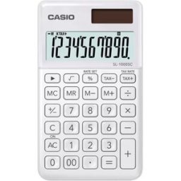 CALCULADORA BOLSO CASIO SL-1000SC BRANCA