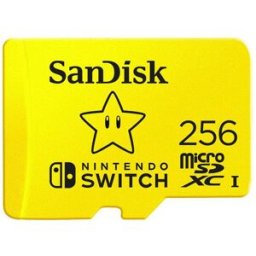 SanDisk MEMÓRIA MICRO-SD SAND 256GB NINTENDO