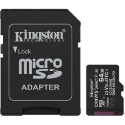 MEMÓRIA MICRO-SD KINGSTON 64GB 100MB/S