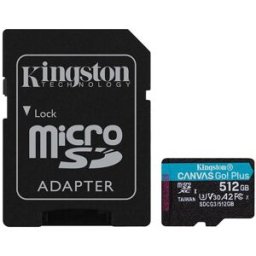 MEMÓRIA MICRO-SD KINGSTON 512GB CL10