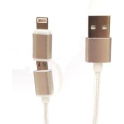 CABO TELEMÓVEL TECH FUZZION LIGHT/MICRO SIL