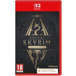 Nintendo JOGO SWITCH 2 SKYRIM ANIVERSARY CODE IN BOX
