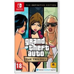 INFOCAPITAL JOGO NINTENDO SWITCH GRAND THEFT AUTO TRIOLOGY DEFINITIVE EDITION CODE IN BOX