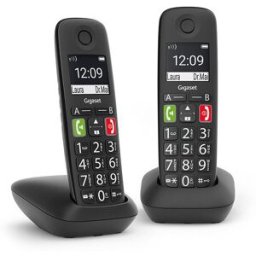 Siemens TELEFONE SEM FIOS GIGASET E290 DUO BK