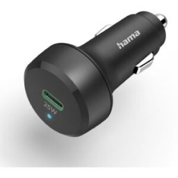 CARREGADOR ISQUEIRO TELEMÓVEL HAMA USB-C 25W BK