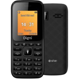 TELEMÓVEL E-STAR DIGNI MINI DS PRETO