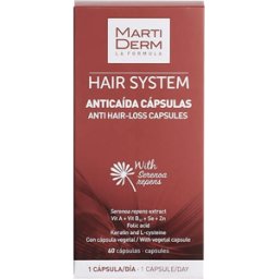 Martiderm Hair System Antiqueda 60 cápsulas