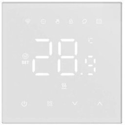 Termostato Aquecimento Elétrico Inteligente WT410-BH-3A-W 3A WiFi Caldeira a Gás (Branco) - AVATTO