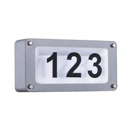 Rabalux 8747 - Luz de parede LED de exterior HANOVER 1xLED/12W IP54
