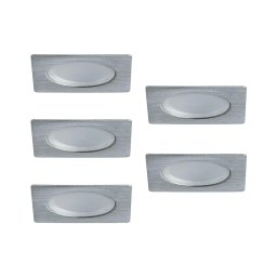 Paulmann 93587 - CONJUNTO 5xLED/0,4W Iluminação embutida 12V/230V 2700K