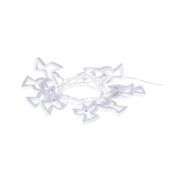 Guirlanda LED CHAIN 10xLED/2xAA 1,85 m branco quente